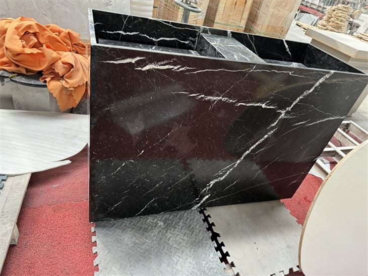 Black Marquina Marble For Stone Sink