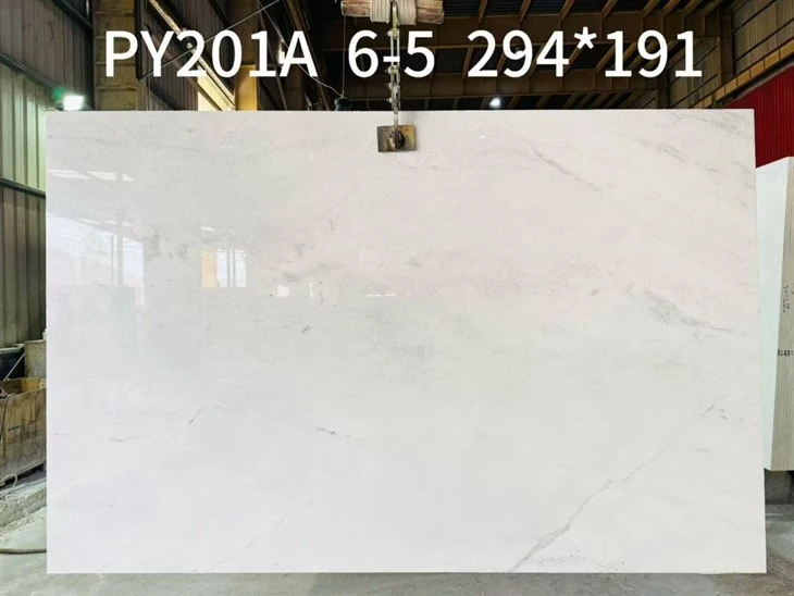 Castro White Marble kitchen countertop