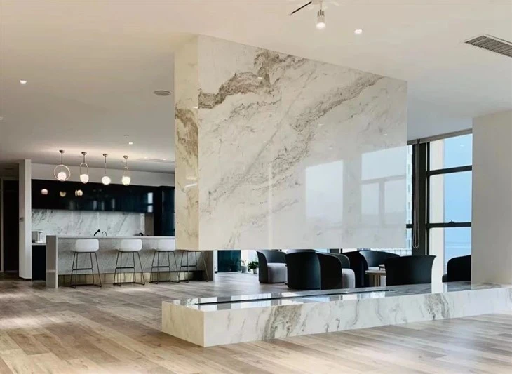 Castro White Marble interior design